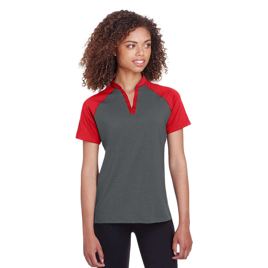 Spyder - Women's Peak Polo (S16564 BKH-RD)