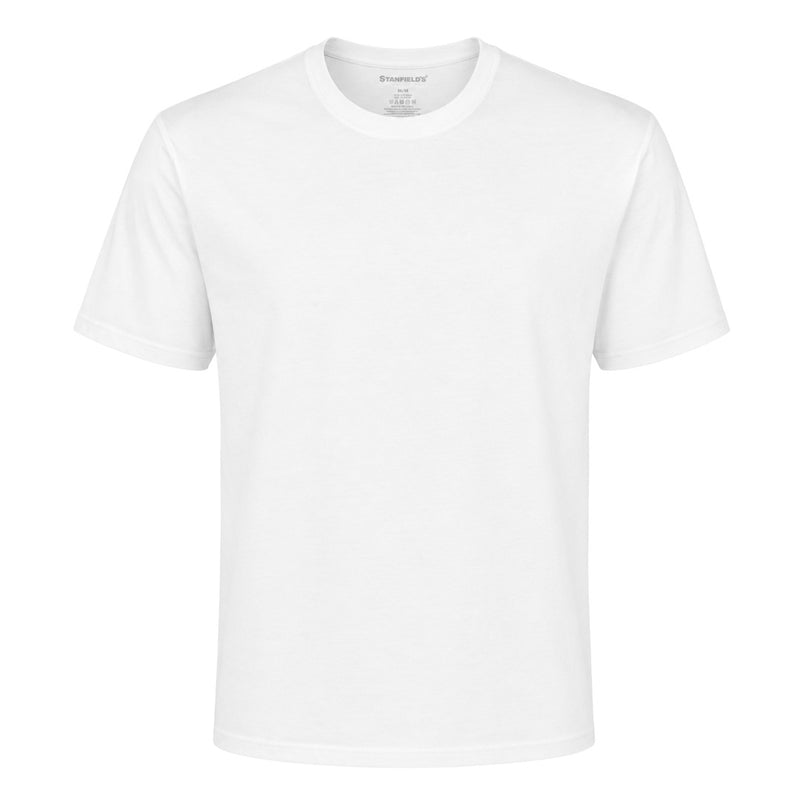Stanfield's - Men's 3 Pack Crew Neck T-Shirt (STWAMUN001 WHT)