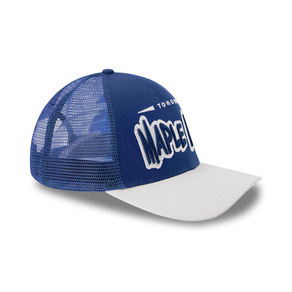 Casquette de camionneur graffiti des Maple Leafs de Toronto (LH410989 TML)