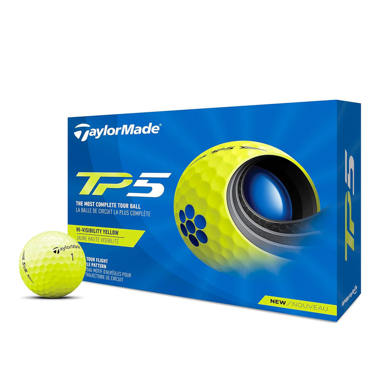 TaylorMade - Balles de golf TP5 (paquet de 12) (N7603101) 