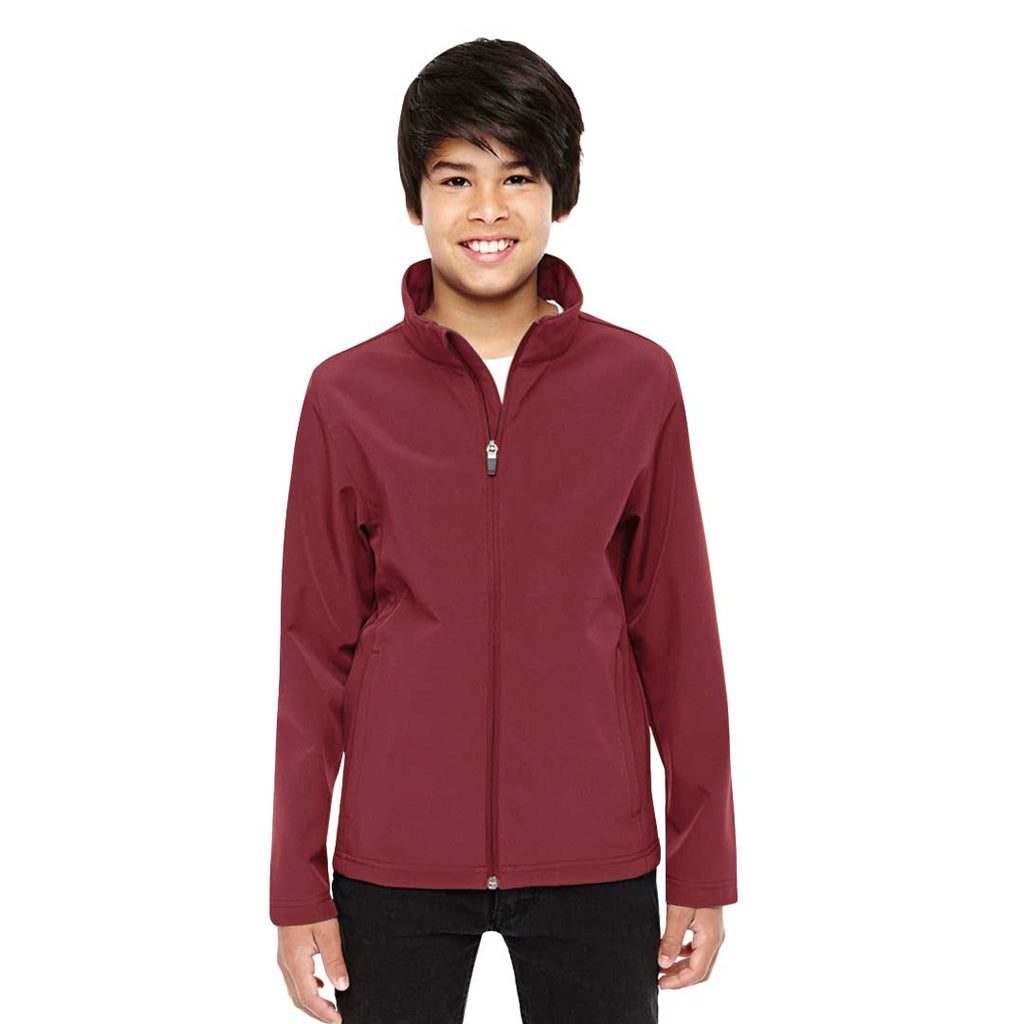 Team365 - Kids' (Junior) Leader Soft Shell Jacket (TT80Y 25)