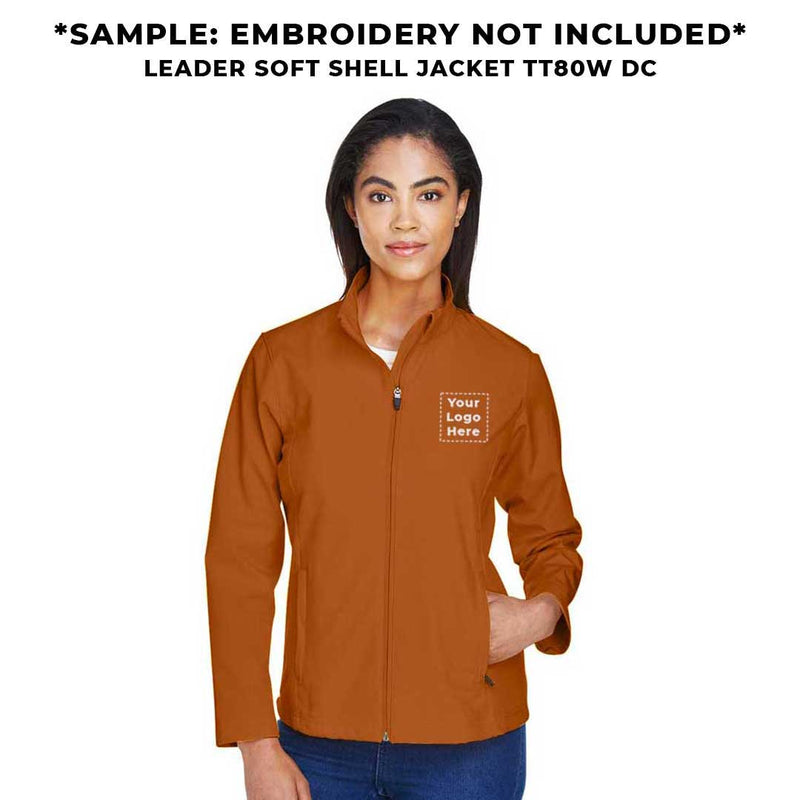 Team365 Women s Leader Soft Shell Jacket TT80W DC SVP Sports