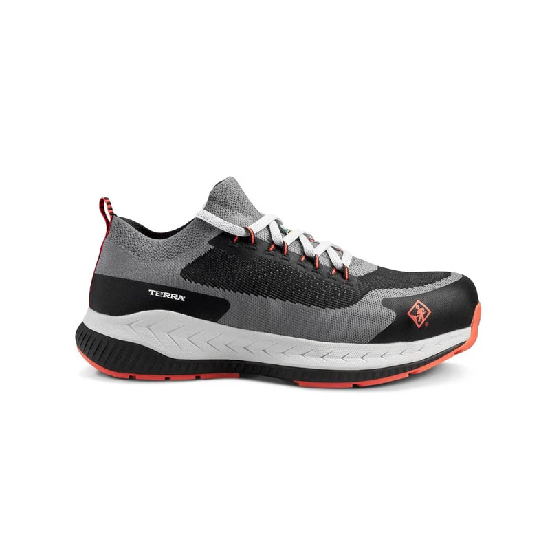 Terra - Men's Eclipse Composite Toe Athletic Safety Shoes (TR0A4T8MBLR)