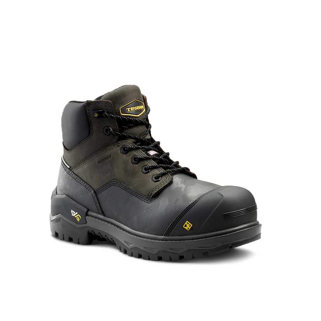 Terra - Men's Gantry Inch Nano Composite Toe Waterproof Work Boots