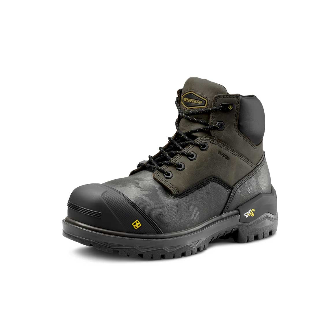 Terra - Men's Gantry Inch Nano Composite Toe Waterproof Work Boots