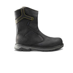 Terra - Unisex Patton Wellington Waterproof Aluminium Toe Pull On Safety Work Boots (TR0A4TCBBLK)