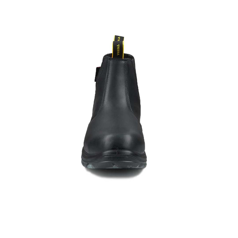 Terra - Unisex Murphy 6 Inch Soft Toe Pull-On Work Boots (TR0A4NSEBLK)