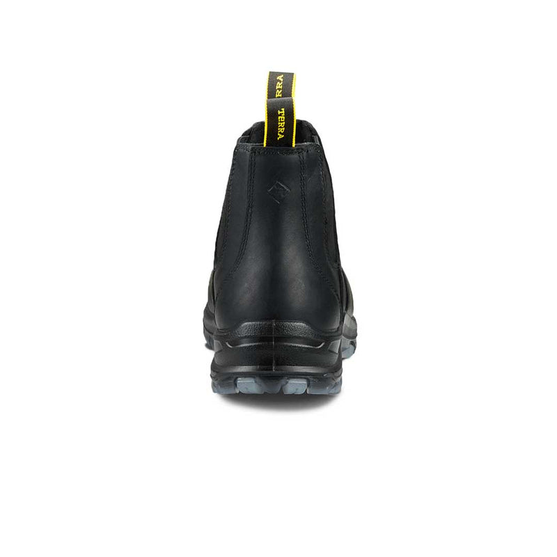 Terra - Unisex Murphy 6 Inch Soft Toe Pull-On Work Boots (TR0A4NSEBLK)
