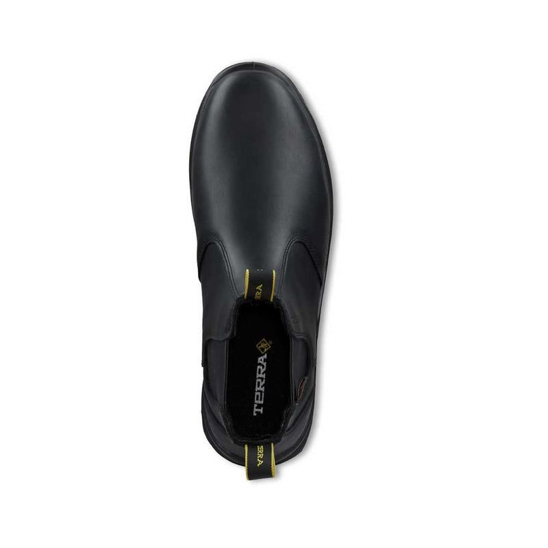 Terra - Unisex Murphy 6 Inch Soft Toe Pull-On Work Boots (TR0A4NSEBLK)