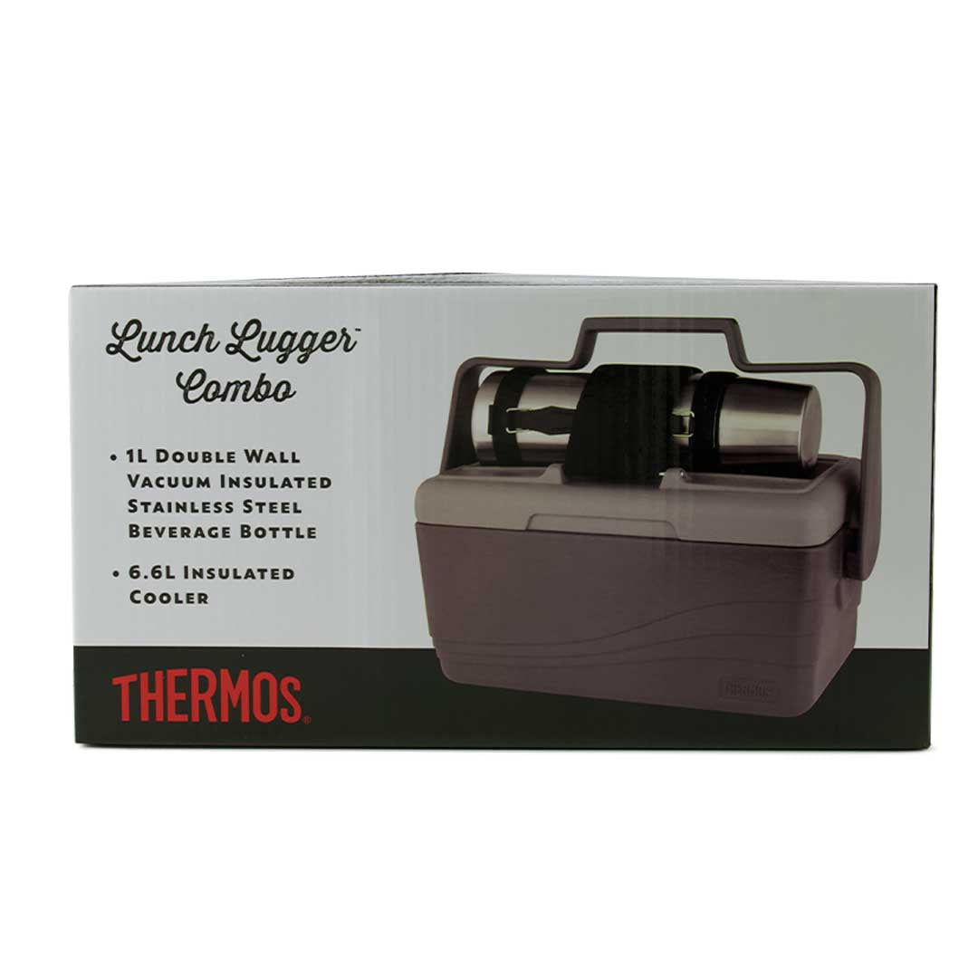 Thermos - Insulated Hard Cooler with Stainless Steel Bottle