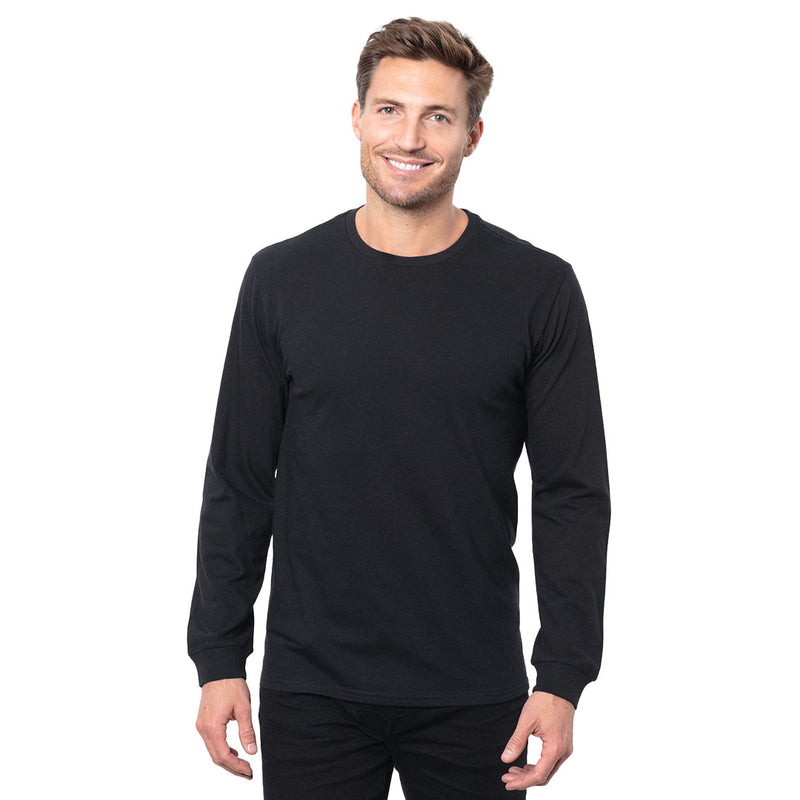 Threadfast - Unisex Epic Long Sleeve T-Shirt (T3000 BLK)