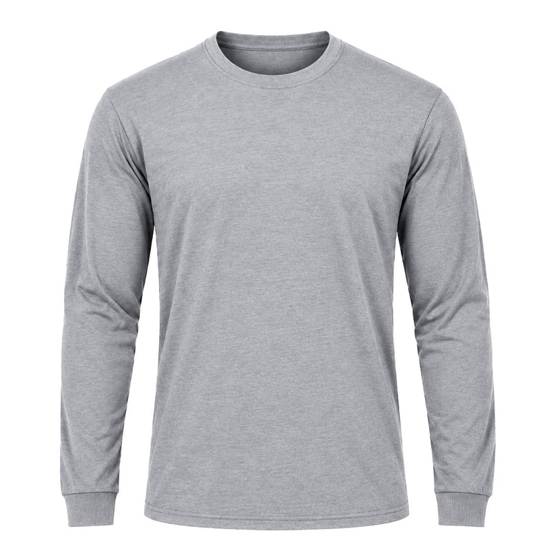 Threadfast - Unisex Epic Long Sleeve T-Shirt (T3000 HTGRY)