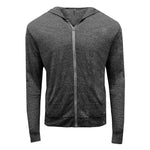 Threadfast - Unisex Lightweight Premium Full Zip Hoodie (302Z BLK02)