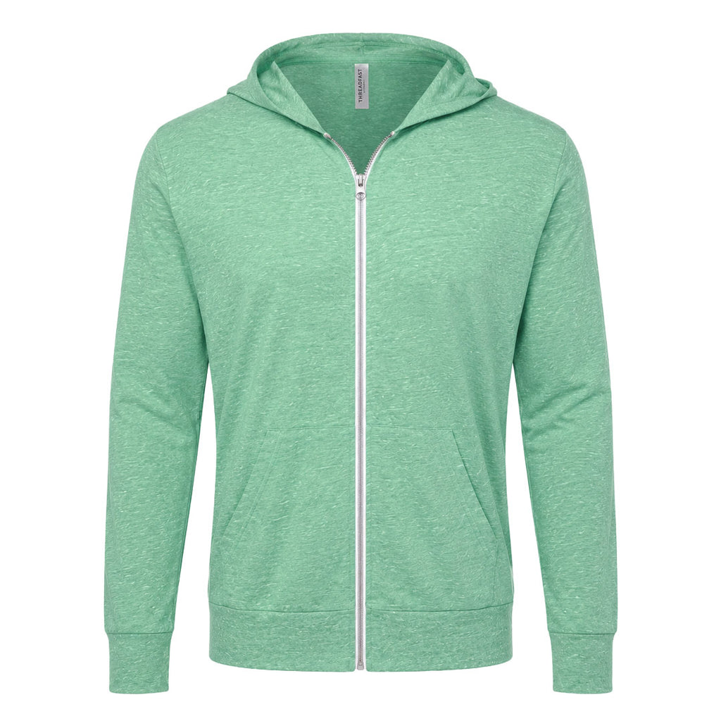 Threadfast - Unisex Lightweight Premium Full Zip Hoodie (302Z