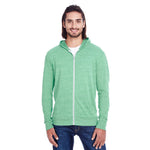 Threadfast - Unisex Lightweight Premium Full Zip Hoodie (302Z GRN02)