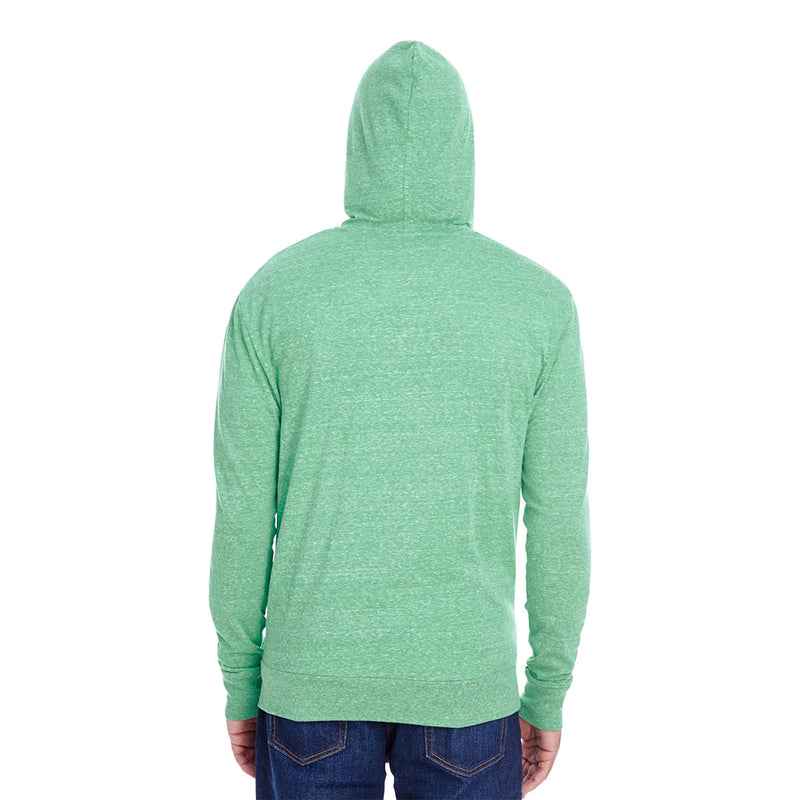 Threadfast - Unisex Lightweight Premium Full Zip Hoodie (302Z GRN02)