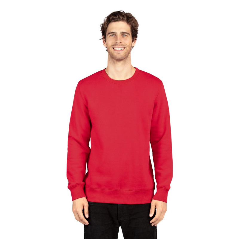 Threadfast - Unisex Premium Fleece Crewneck Sweatshirt (320C RED20)