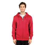 Threadfast - Unisex Premium Ultimate Fleece Full Zip Hoodie (320Z RED20)
