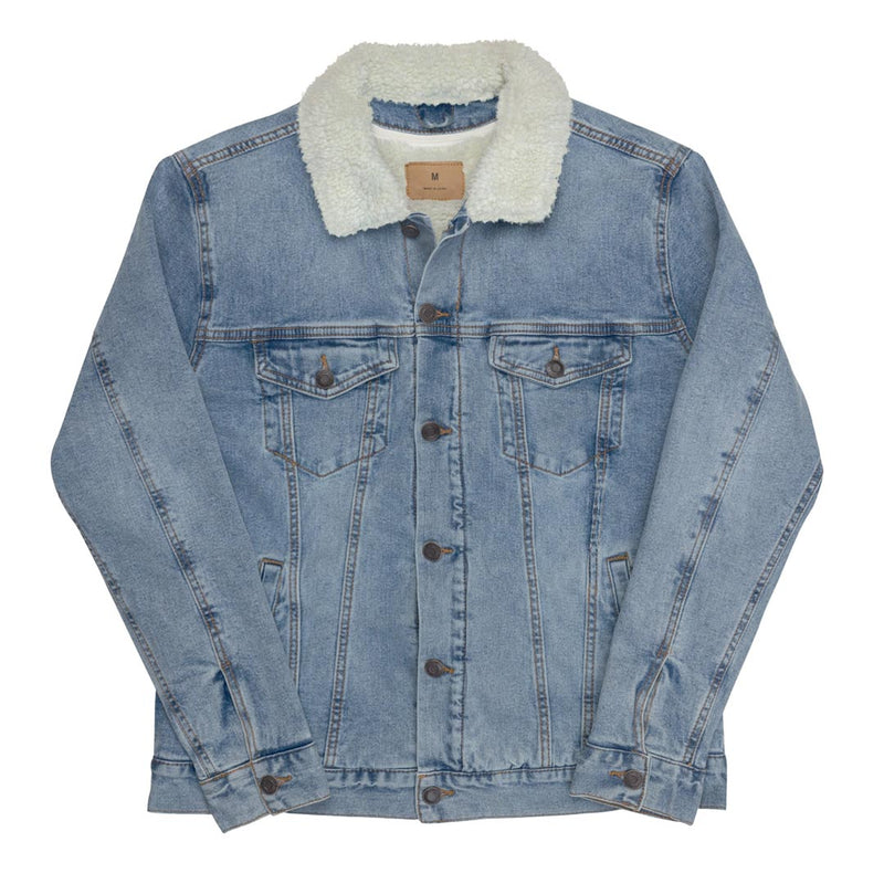 Threadfast - Unisex Sherpa Lined Denim Jacket (372J LTD70)