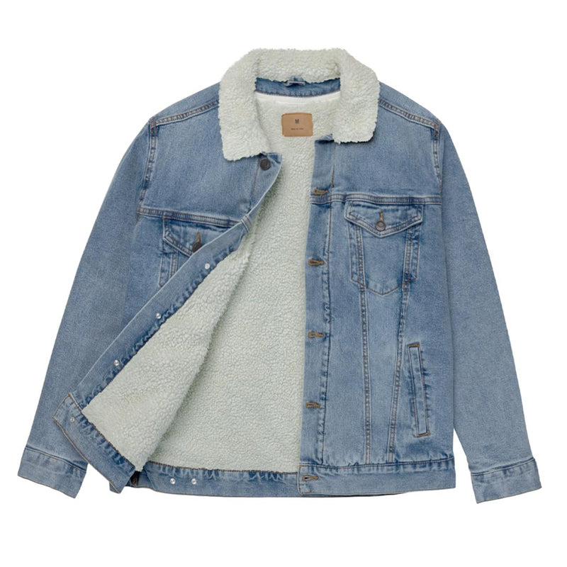 Threadfast - Unisex Sherpa Lined Denim Jacket (372J LTD70)
