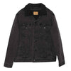 Threadfast - Unisex Sherpa Lined Denim Jacket (372J BLK70)