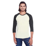 Threadfast - Unisex Triblend 3/4 Raglan Sleeve T-Shirt (302G CRBK02)