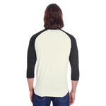 Threadfast - Unisex Triblend 3/4 Raglan Sleeve T-Shirt (302G CRBK02)
