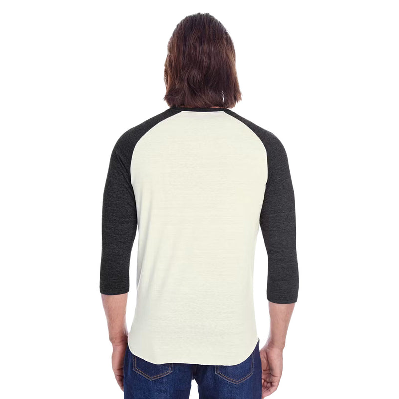 Threadfast - Unisex Triblend 3/4 Raglan Sleeve T-Shirt (302G CRBK02)