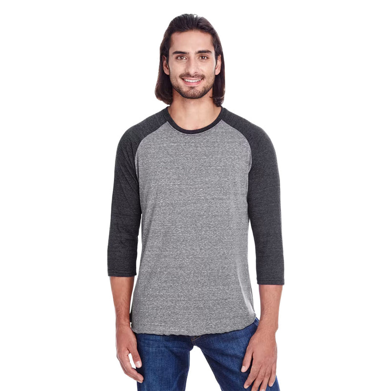 Threadfast - Unisex Triblend 3/4 Raglan Sleeve T-Shirt (302G GRK02)