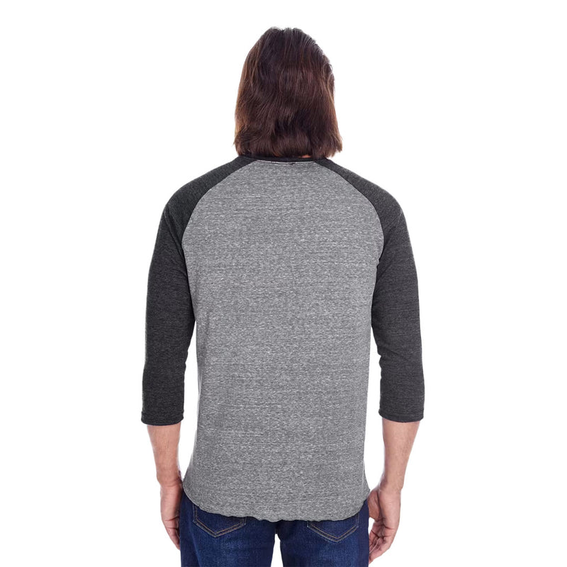 Threadfast - Unisex Triblend 3/4 Raglan Sleeve T-Shirt (302G GRK02)