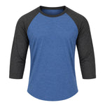 Threadfast - Unisex Triblend 3/4 Sleeve Raglan T-Shirt (302G RBBK02)