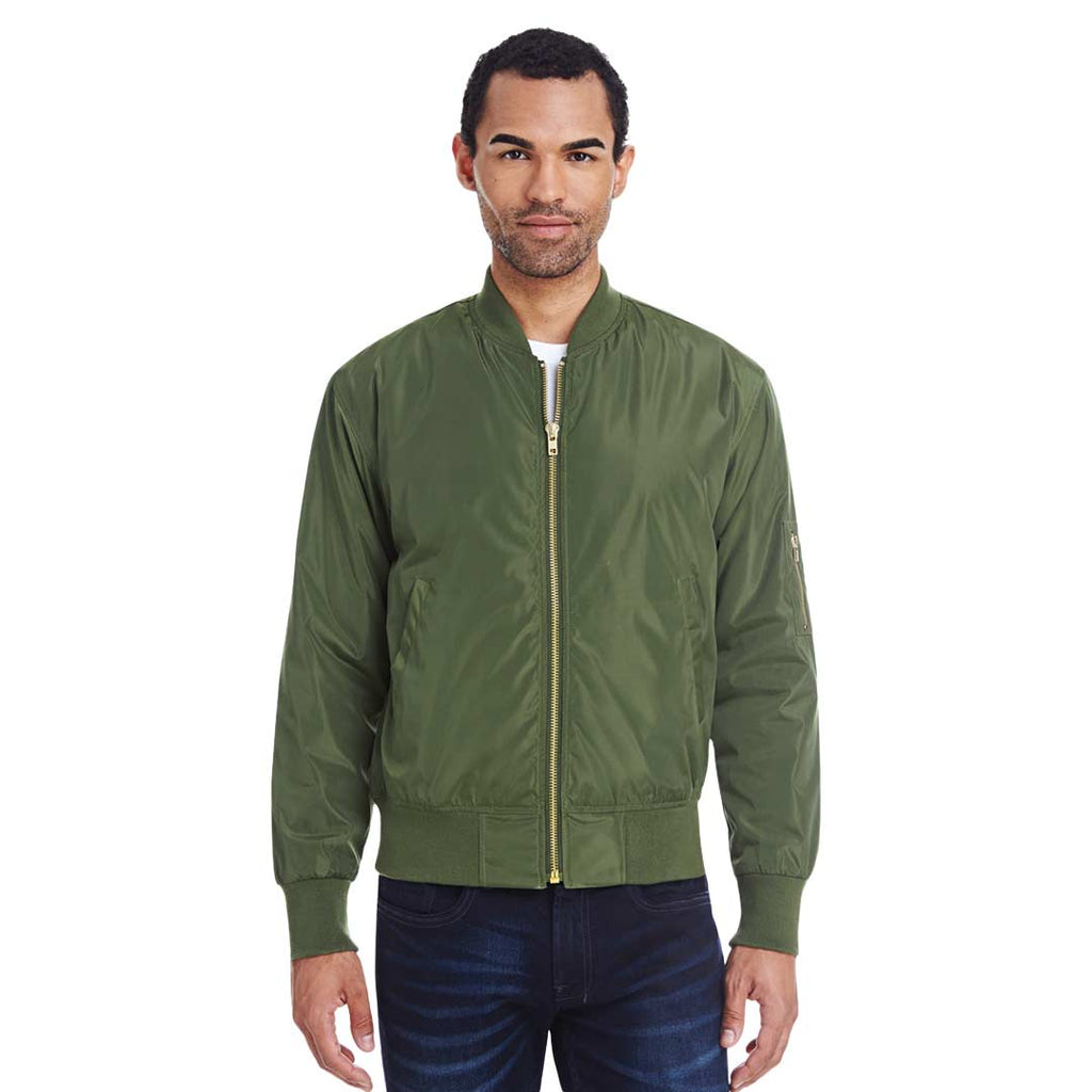 Threadfast Apparel - Unisex Bomber Jacket (395J ARM95)
