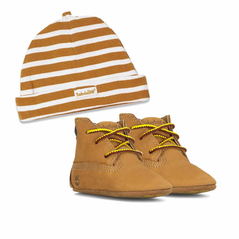 Timberland - Kids' (Infant) Crib Bootie and Hat Set (09589R)