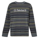 Timberland - T-shirt à manches longues rayé épais pour hommes (TB0A68Y1 DH3) 