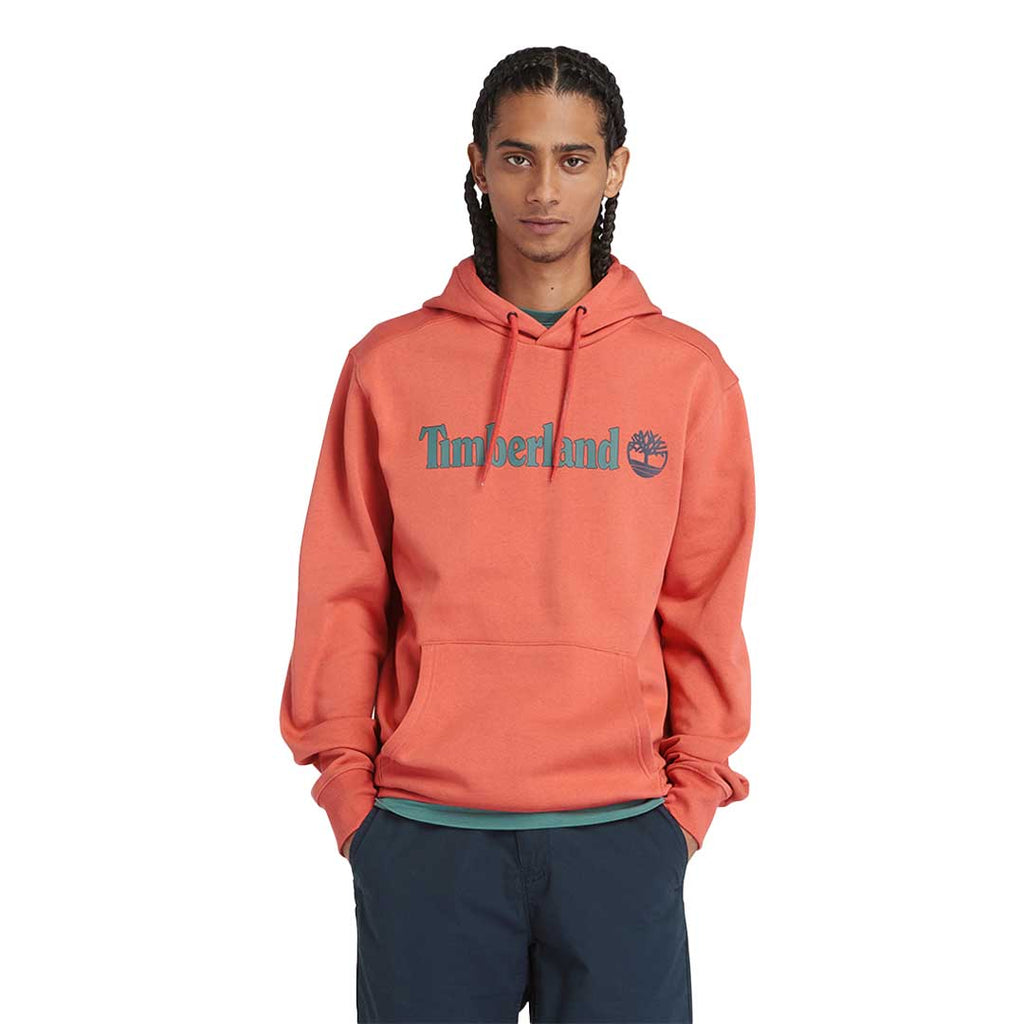 Timberland - Men's Kennebec River Linear Logo Hoodie (TB0A5UKKEI4)