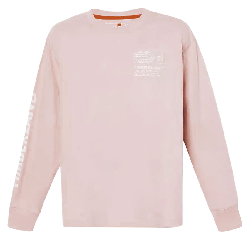 Timberland - T-shirt graphique à manches longues pour hommes (TB0A6BCJ 662) 