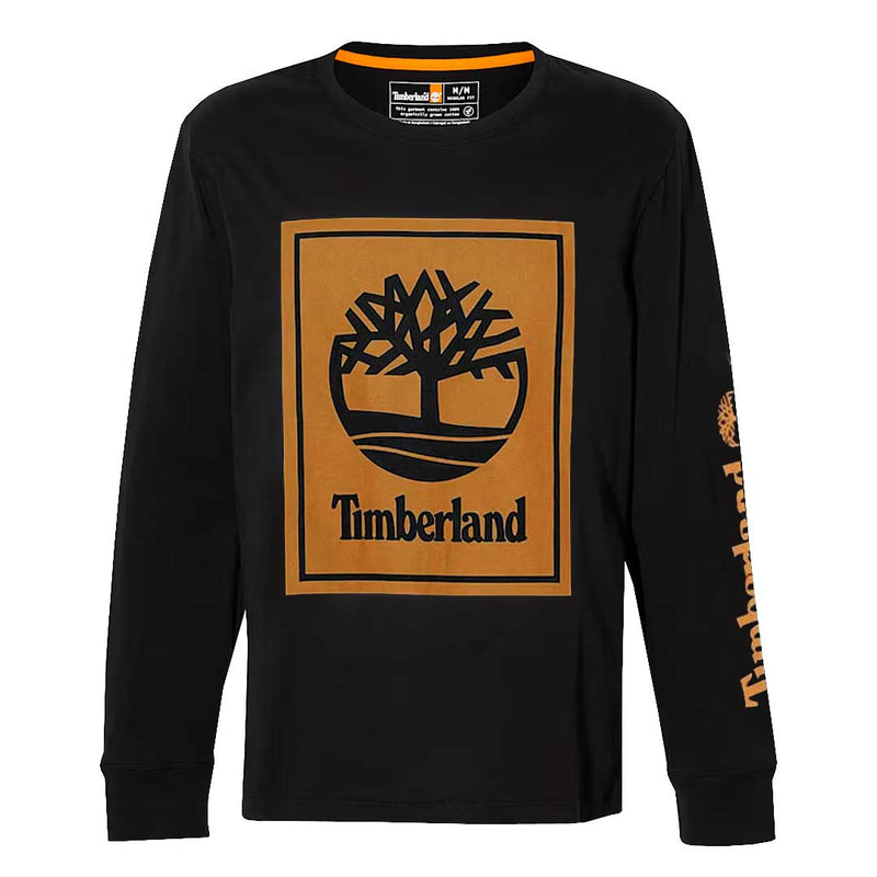 Timberland - Men's Stack Logo Long Sleeve T-Shirt (TB0A2CMKP56)