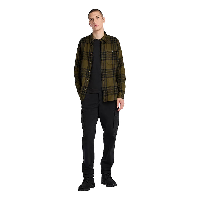 Timberland - Men's Midweight Flannel Check Shirt (TB0A6V4XC68)