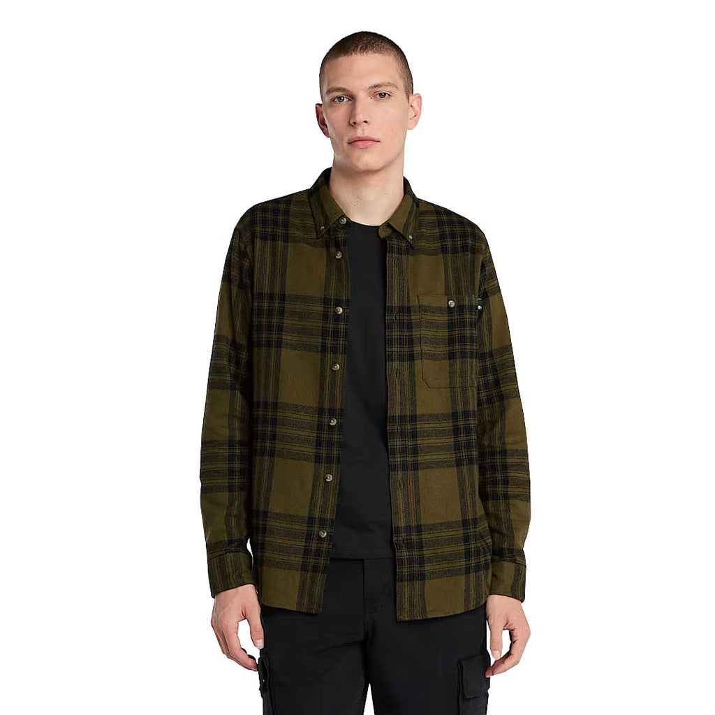 Timberland - Men's Midweight Flannel Check Shirt (TB0A6V4XC68)