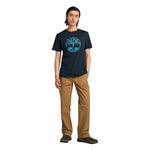 Timberland - Men's Plaid Logo Short Sleeve T-Shirt (TB0A6WK6433)