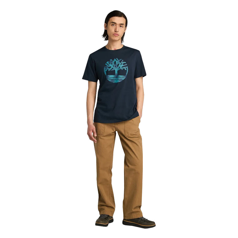 Timberland - Men's Plaid Logo Short Sleeve T-Shirt (TB0A6WK6433)