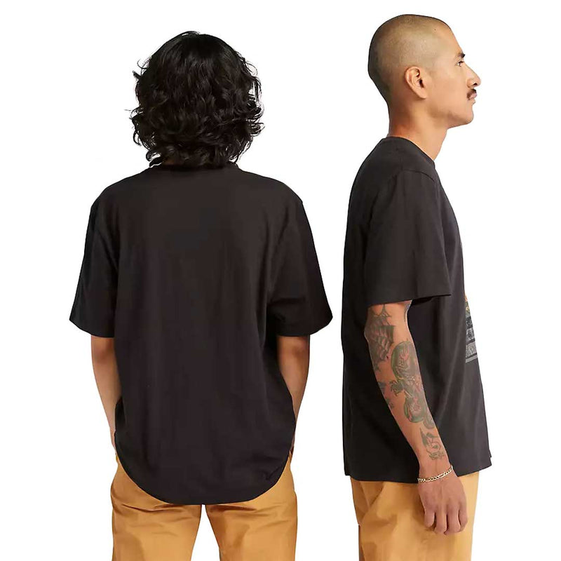 Timberland - T-shirt avec logo imprimé pour hommes (TB0A66X1 001) 