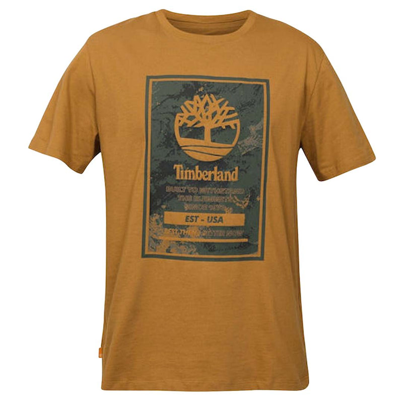 Timberland - T-shirt avec logo imprimé pour hommes (TB0A66X1 P47) 