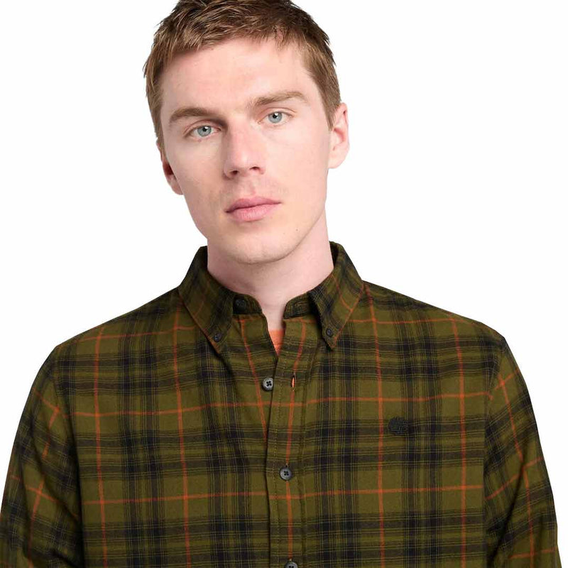 Timberland - Men's Solucell Plaid Flannel Shirt (TB0A6V7EC68)