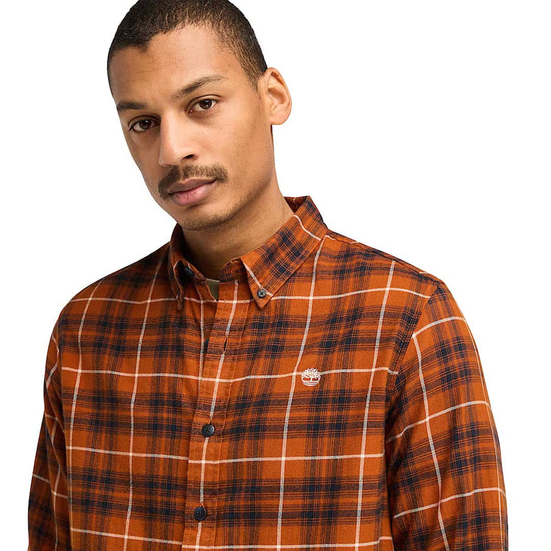 Timberland - Men's Solucell Plaid Flannel Shirt (TB0A6V7EEHG)