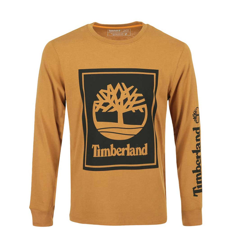 Timberland - Men's Stack Logo Long Sleeve T-Shirt (TB0A2CMKP57)