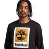 Timberland - Men's Stack Logo Long Sleeve T-Shirt (TB0A5VBB 001)