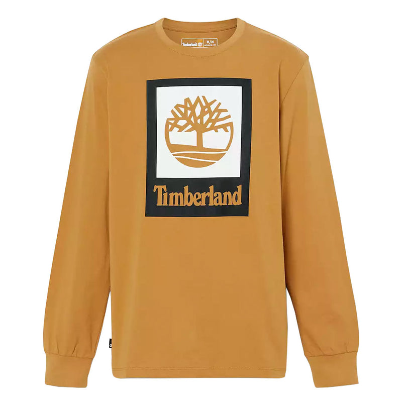 Timberland - Men's Stack Logo Long Sleeve T-Shirt (TB0A5VBB P47)