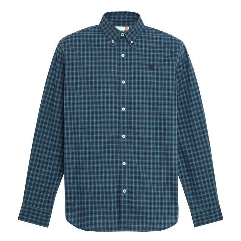 Timberland - Men's Stretch Poplin Gingham Flannel Shirt (TB0A6V82B68)