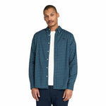 Timberland - Men's Stretch Poplin Gingham Flannel Shirt (TB0A6V82B68)